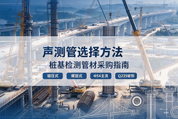 武义声测管选型标准
