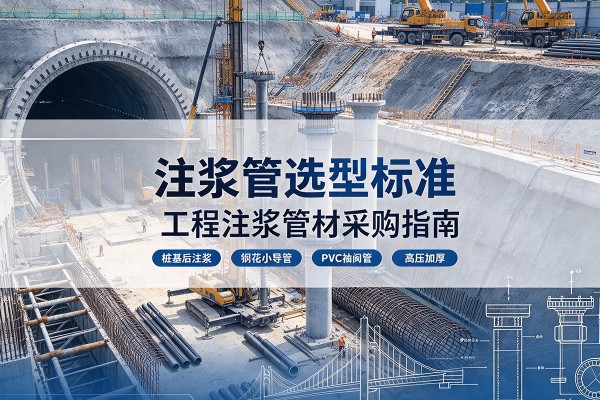 武义注浆管选型标准