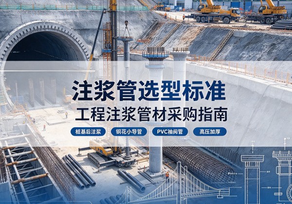 武义注浆管选型标准